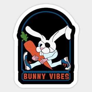 Adventurous Pirate Bunny Sticker